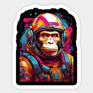 Space Ape Astronaut Sticker